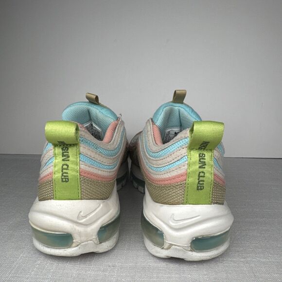 Amazon.com: Nike Boy Nike Air Max 97 SE Sun Club Copa/Sail/Wheat‎ Grass/Madder Root Size 6.5 Youth